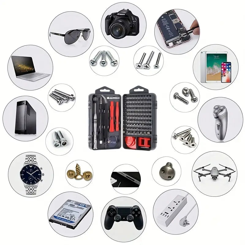 đ„Kit de Tournevis 115 en 1