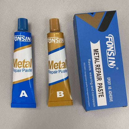 🧨 Colle Métallique AB : Réparez sans soudure en quelques minutes !
